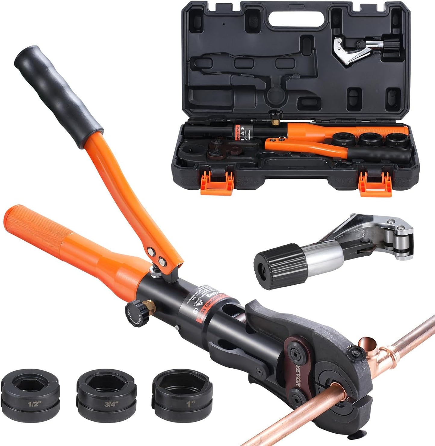 PressMaster Pro – Hydraulic Pipe Crimp Tool