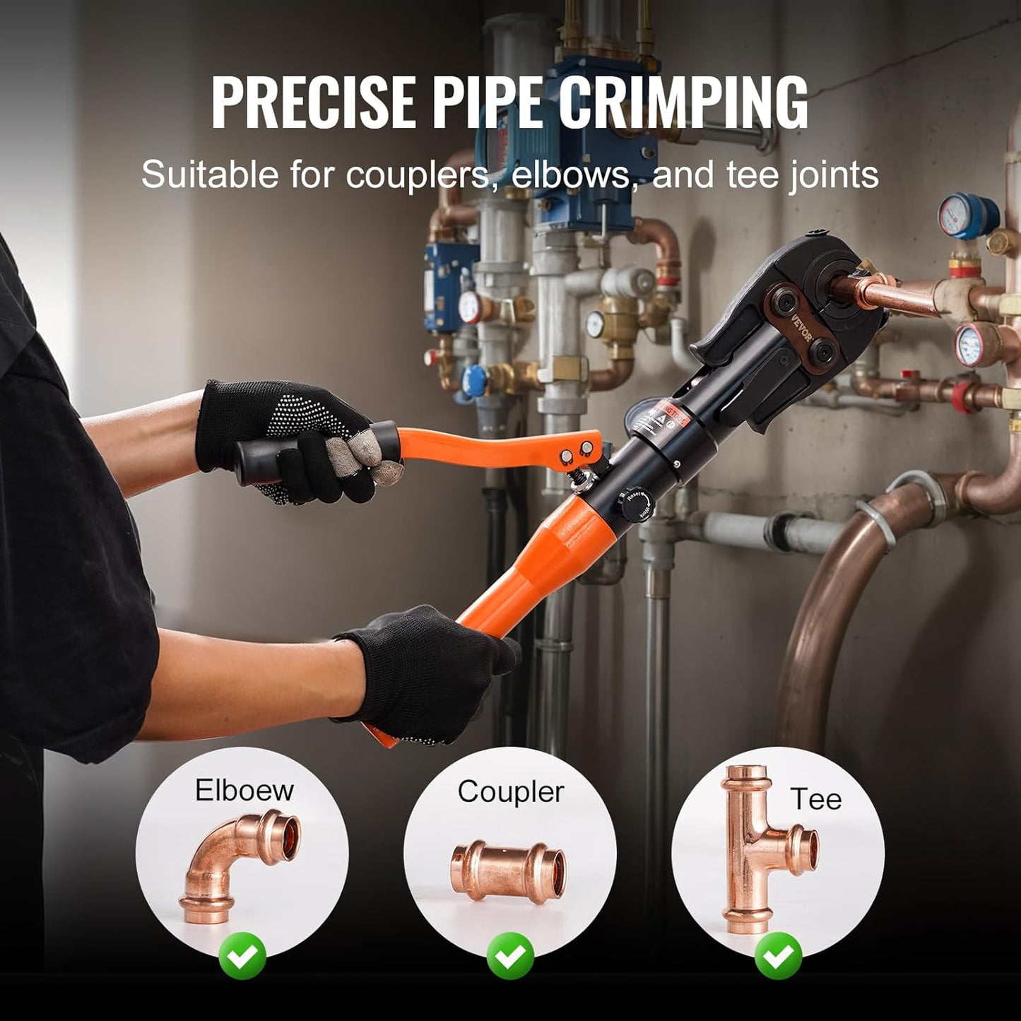 PressMaster Pro – Hydraulic Pipe Crimp Tool