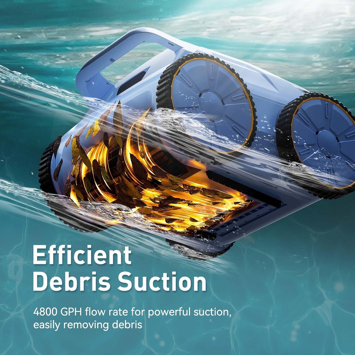 HydroBot 180 | Wireless Pool Cleaner for Above-Ground & Inground Pools