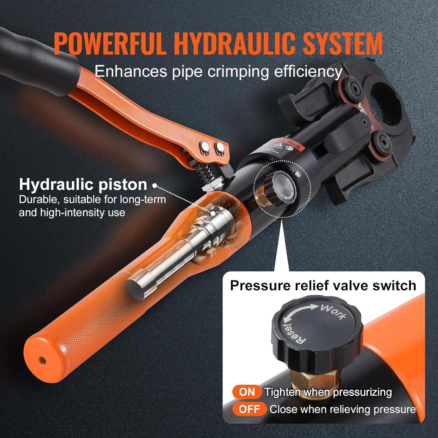PressMaster Pro – Hydraulic Pipe Crimp Tool