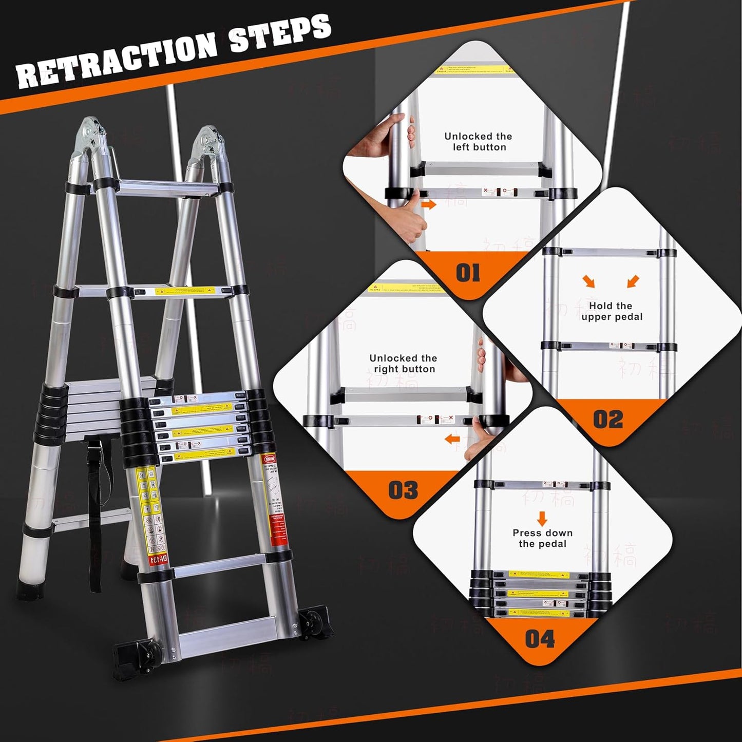 TowerXpert 16.5 | Multi-Position Telescopic Ladder