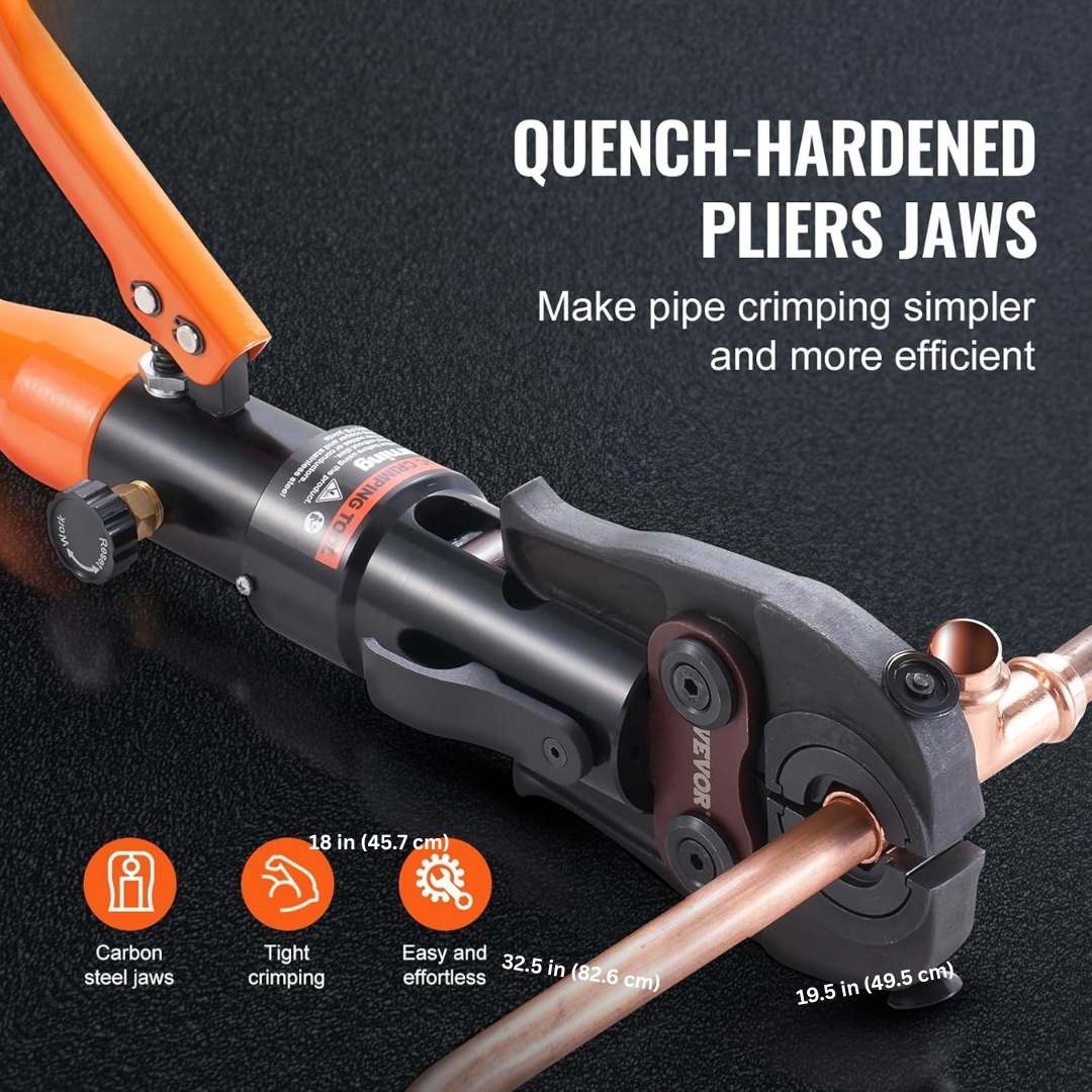 PressMaster Pro – Hydraulic Pipe Crimp Tool