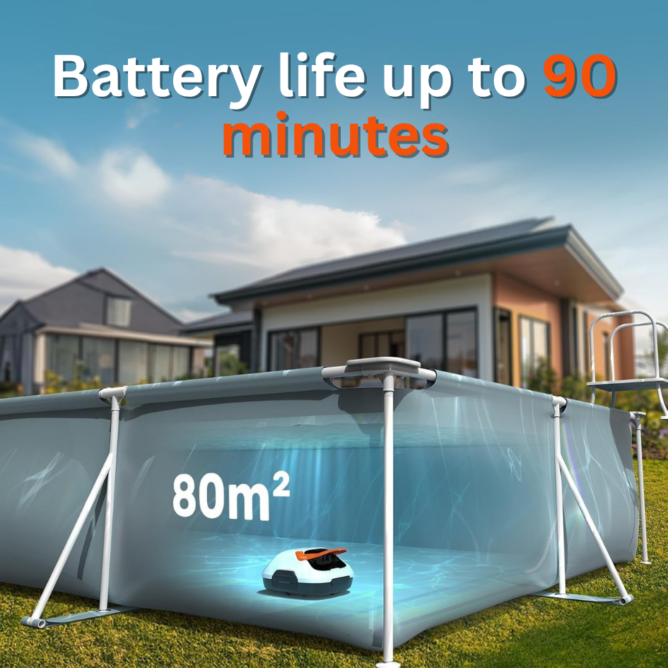 BlueBot | Smart Cordless Pool Cleaner for Above-Ground Pools